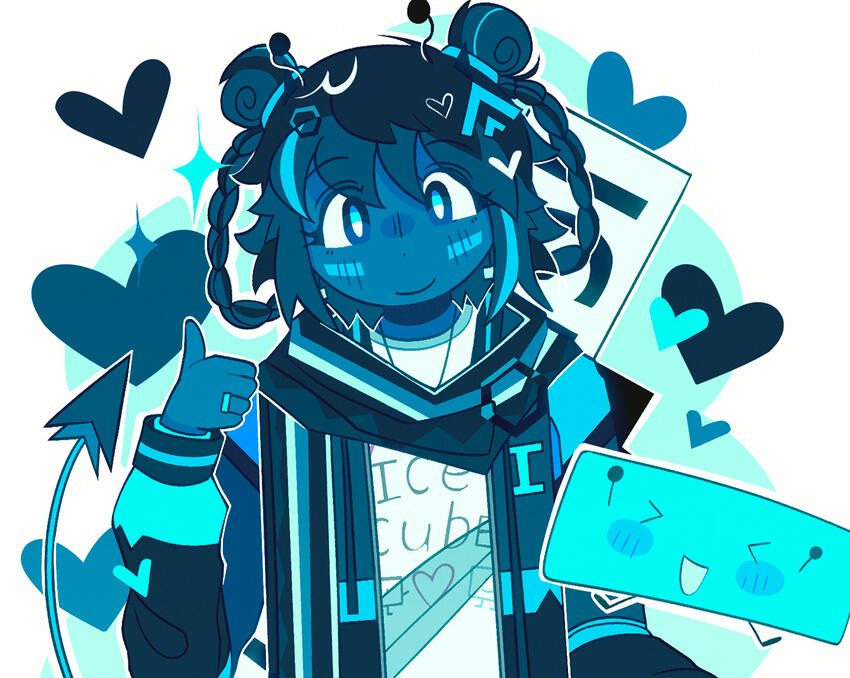 $29 = flat color halfbody ($25) + addtl. simple shaped ($4)